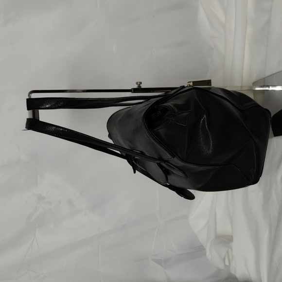 Versace 1969 Simulated Leather Pebbled Tote Bag / shoulder bag - Picture 4 of 15